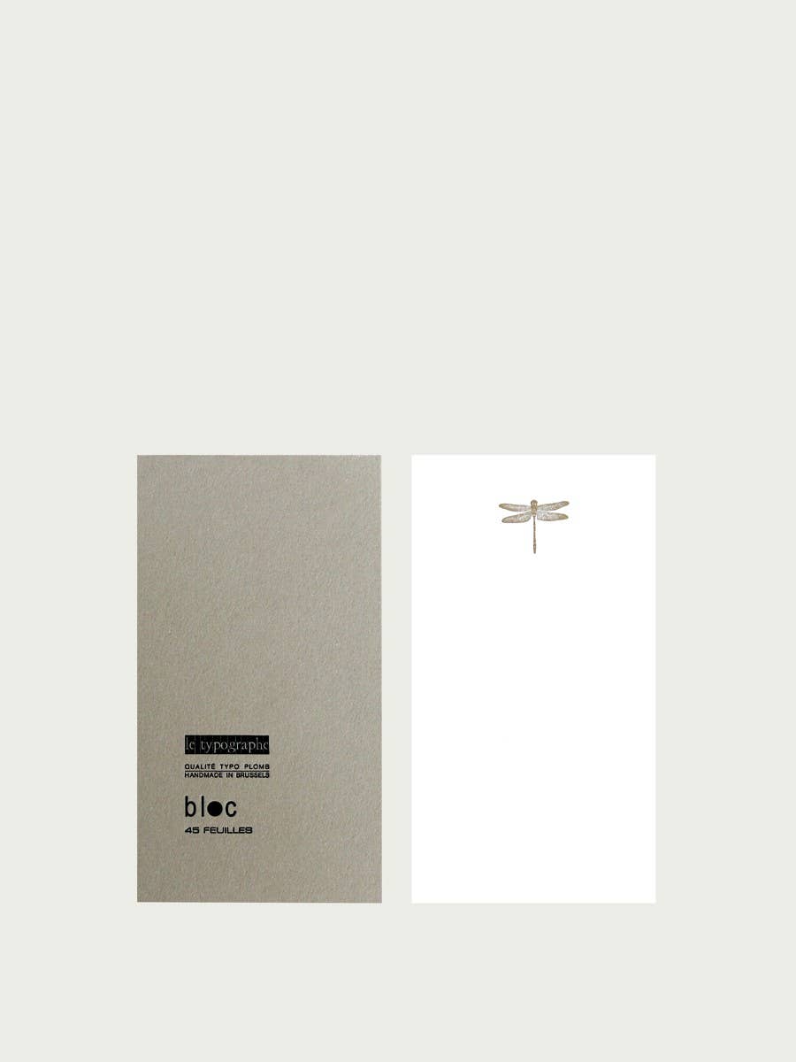 Le Typographe DRAGONFLY MINI NOTEPAD