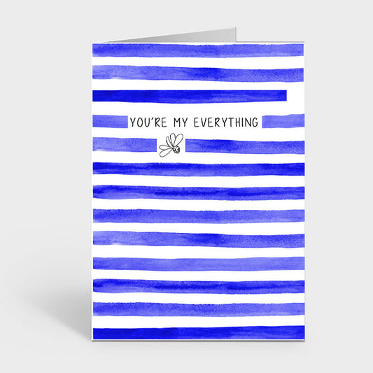 Palanquin You're My Everything Greeting Card - Love Bugs Collection