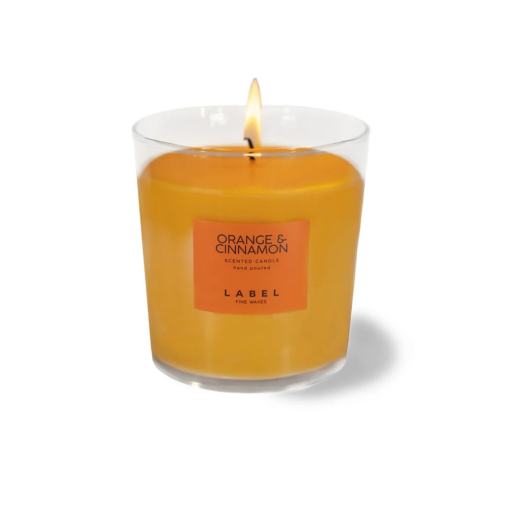 LABEL Orange & Cinnamon Scented Candle