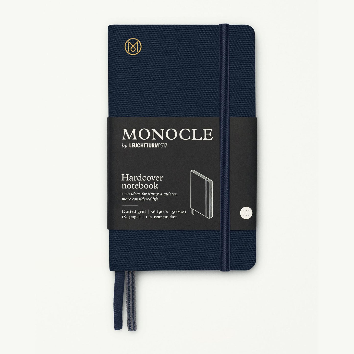 Monocle Small A6 Softcover Linen Notebook