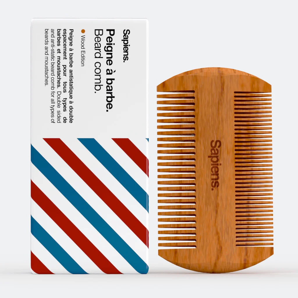 Peine para Barba de Madera SAPIENS