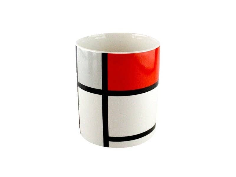 Mug in Box, Piet Mondriaan