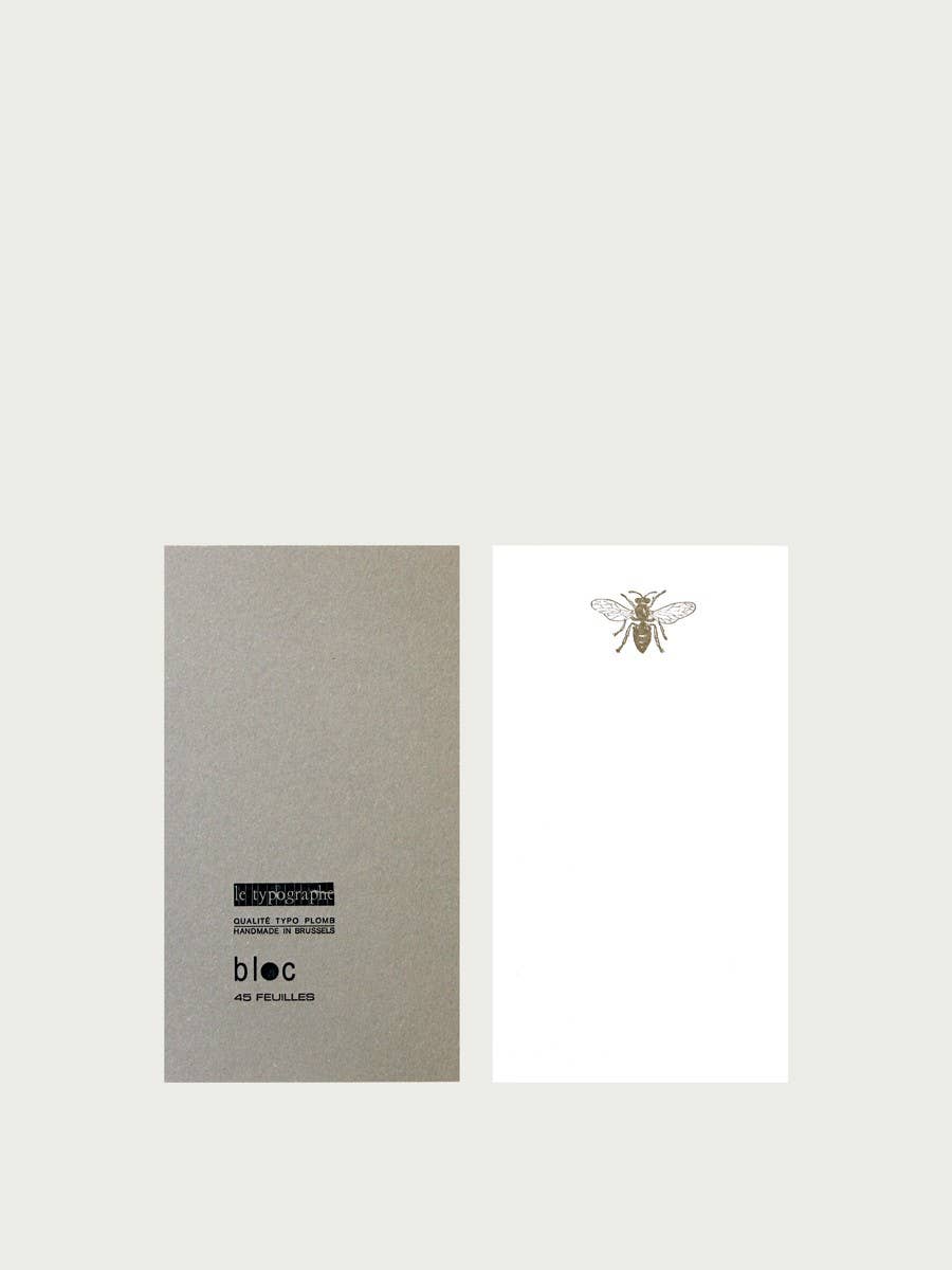 Le Typographe BEE MINI NOTEPAD