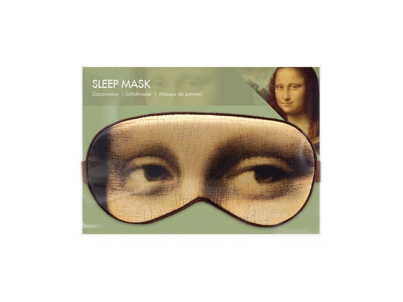 Sleeping Mask, Da Vinci, Mona Lisa