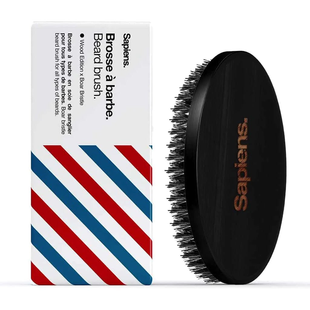 SAPIENS Boar Bristle Beard Brush