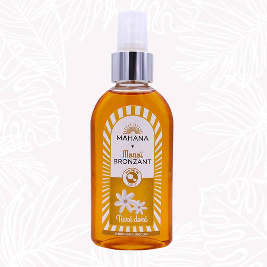 Mahana Tahitian Monoi Bronzing - Golden Tiare