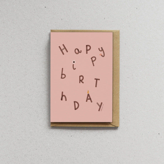 Ypamiqué Card With Envelope - Birthday - Happy Birthday