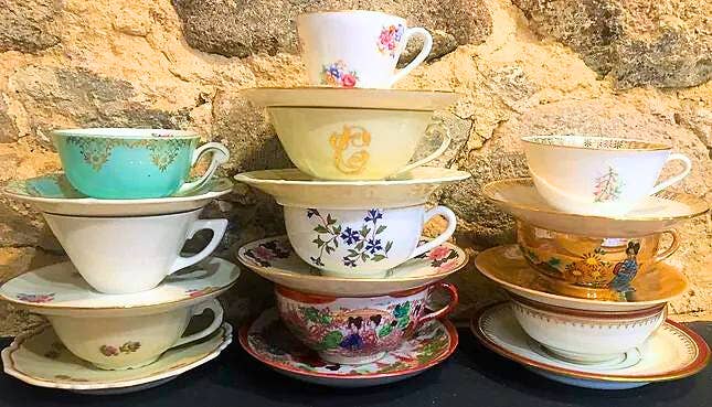 The Durrant & Dove Rude Tea Cups