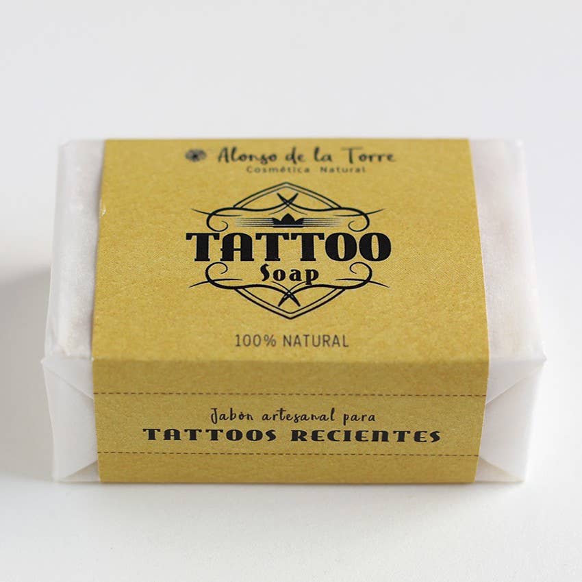 Alonso de la Torre Soap For Recent Tattoos