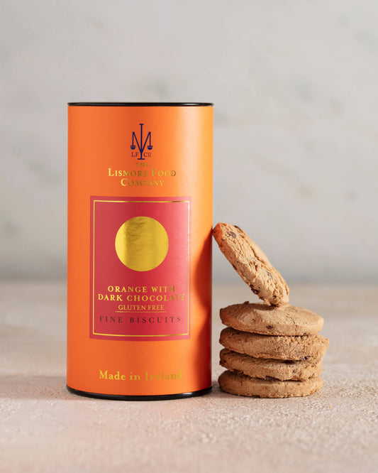 Lismore Orange & Dark Chocolate Biscuits - Gluten Free  150g