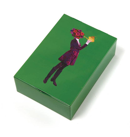 Gangzai Arozita Rectangular Metal Tin Box