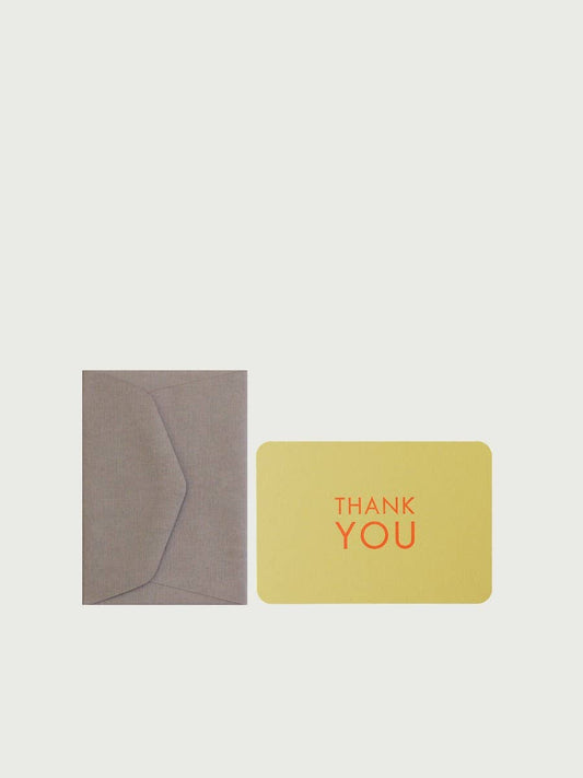 Le Typographe THANK YOU Naples Card